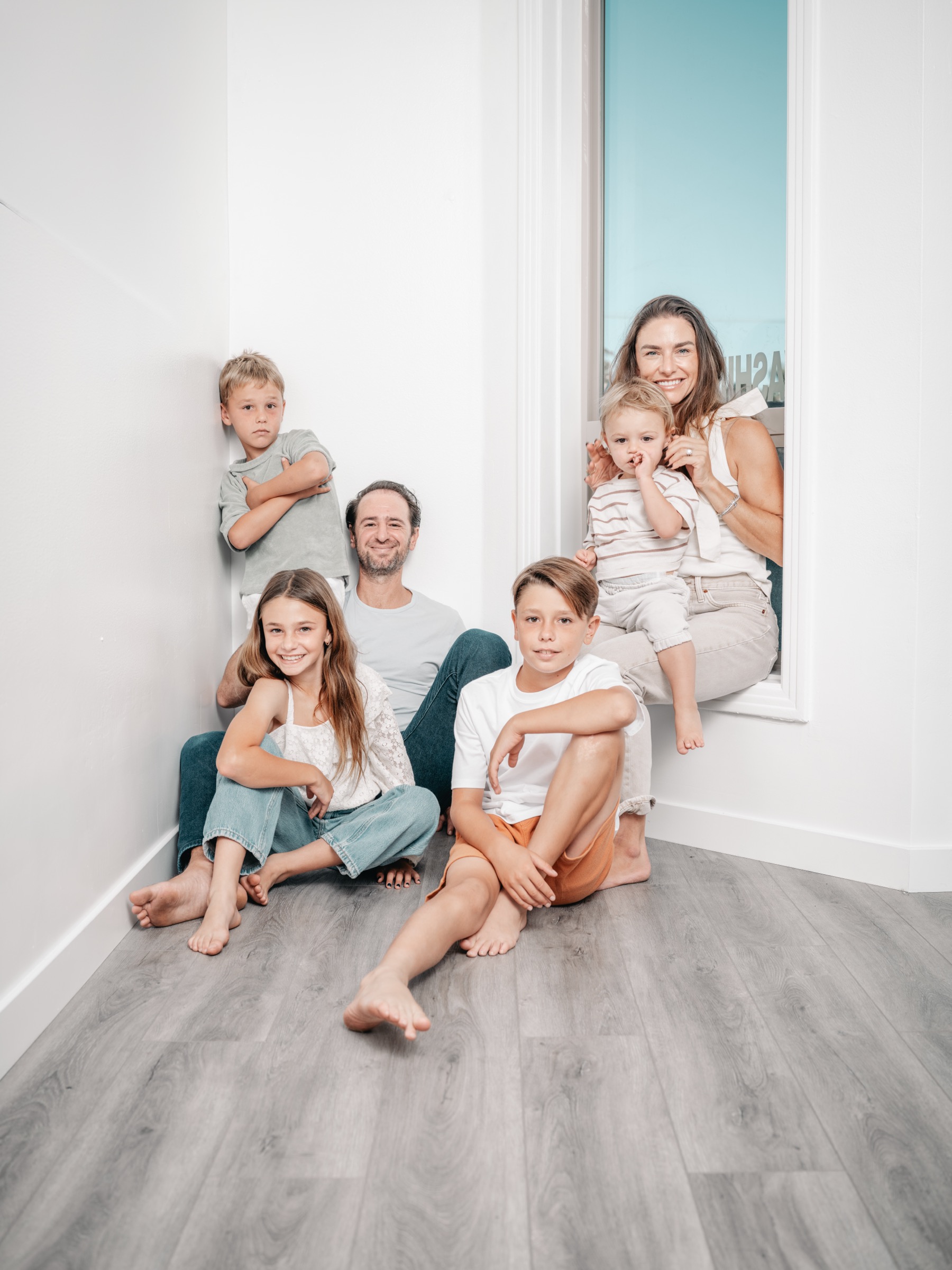 Lifestyle family portrait